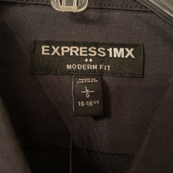 Express, button down shirt, large, modern fit - Picture 2 of 3